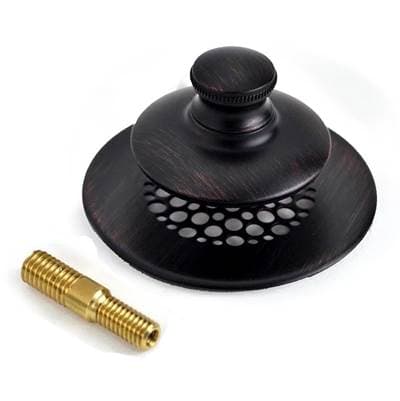 Watco Manufacturing Universal Nufit Pp Tub Clos. Rubbed Bronze Grid Strainer 3/8-5/16 Adapter Pin...