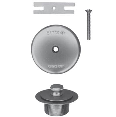 Watco Manufacturing Innov. Push Pull Conversion Kit 1.625-16X1.25 No.38101 - Brushed Nickel