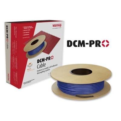 Warmup Dcm-pro Electric Heating Cable, 195 Watts, 0.8 Amps, 240 Volts, 57ft Length by Warmup