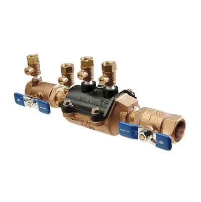 Zurnindustries Double Check Valve Assy, Composite Vessel, FNPT X Fnpt, Fast Test Cocks by Zurn Industries