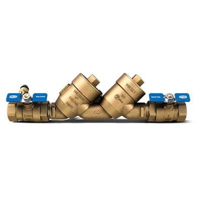 Zurnindustries Double Check Valve Assy, FNPT X Fnpt, Union, Fast Test Cocks by Zurn Industries