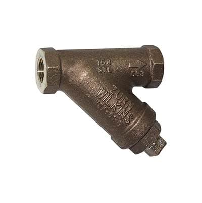 Zurnindustries Strainer, Lead-free, Female CU SWT X Female CU SWT