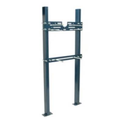 Zurnindustries Z1222 Wall Urinal System W/ Bearing Plate and 48'' Uprights by Zurn Industries