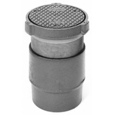 Zurnindustries Adj Level-trol Floor Cleanout W/4'' Neo-loc Outlet