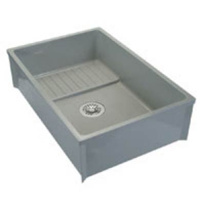Zurnindustries 36'' MOP Basin W/vinyl Bumper Guards by Zurn Industries