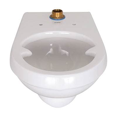 Zurnindustries (k)wall Hung 1.28 HET WC, Top Spud, Bedpan Lugs & AM Coating
