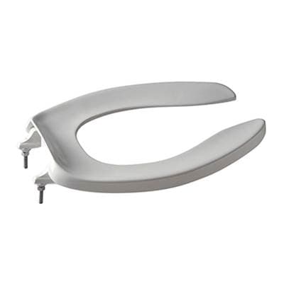 Zurnindustries (k) Black OPEN Front Toilet Seat, Elongated by Zurn Industries