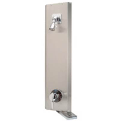 Zurnindustries Z7500 Stainless Steel Shower Panel Corner Unit
