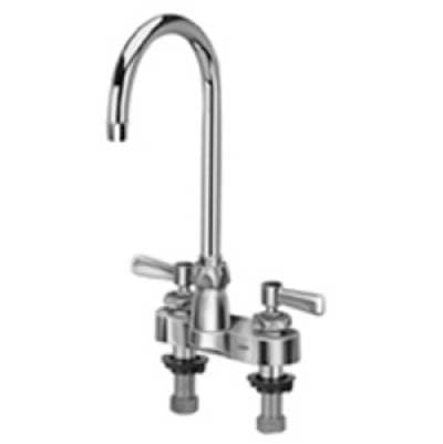 Zurnindustries -XL 4'' Centerset Faucet BASE WITH WALL Mount (nsf) by Zurn Industries