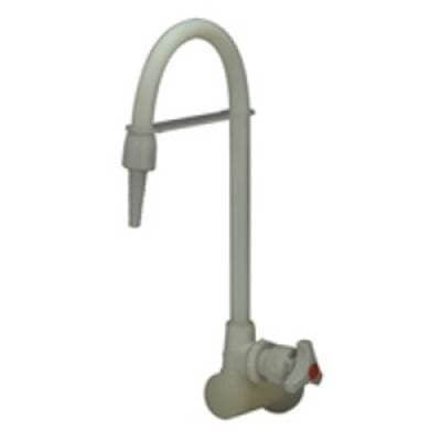 Zurnindustries Laboratory Faucet, Polypropylene, WALL Mounted