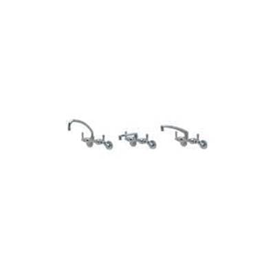 Zurnindustries Service Sink W/ 8'' Gooseneck Spout & 4'' Wrist Blade Handles '4F'