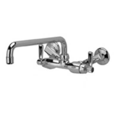Zurnindustries Faucet (xl), WALL Mounted W/ 12'' Spout & Lever Handles by Zurn Industries