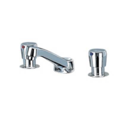 Zurnindustries Aquaspec Metering Faucet, 8'' Widespread Deck Mount - 0.5 Gpm...