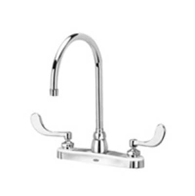 Zurnindustries -XL Faucet, 8'' Kitchen 5 3/8'' Gooseneck Spout, DOME HA -17F