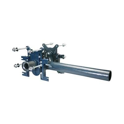 Zurnindustries Ezcarry Ext Brl 500lb - 4NH Dbl Adj Horz Sj-12'' Cplg-17'' RYK Prefab Feet by Zurn Industries