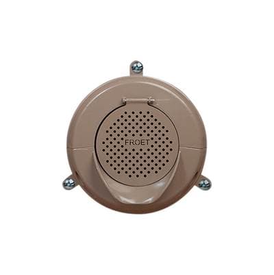 Zurnindustries Zf199 Aluminum Alloy 10'' Pipe Conn.downspout W/ Flapper Sandstone