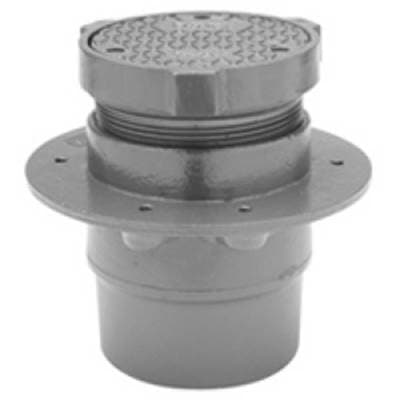 Zurnindustries N.I. Adj Level-trol Floor Cleanout-anchor Flange-recessed Top-vp