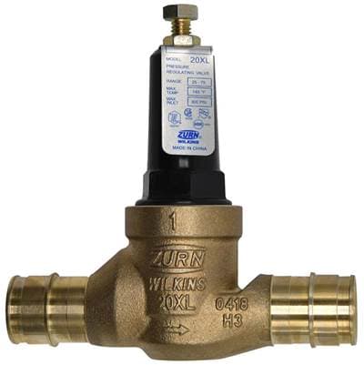 Zurnindustries 1'' 20XL PRV 25-75 PSI Integral F1960 Expansion PEX X Expansion PEX Lead Free -...