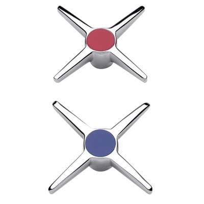 Zurnindustries (K) (pair) -2 Handles, 3'' Diameter Four-arm