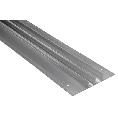 Zurnindustries 4FT Extruded Heat Transfer Plate for 3/8'' & 1/2'' Pex - Pre-drilled