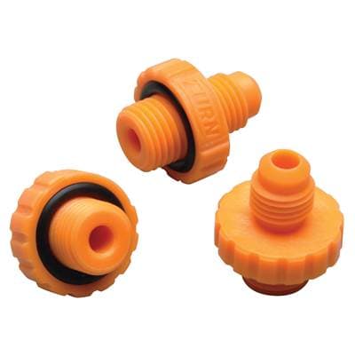 Zurnindustries Quick Test Backflow Test Fittings, Composite, Backflow Range 1/4'' - 2'', Qty 3 by Zurn Industries