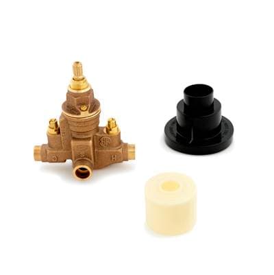 Zurnindustries 3-Port Shower Only Valve with Service Stops