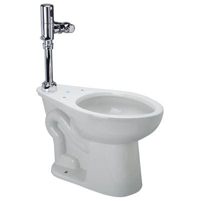 Zurnindustries 1.1-1.6 Gpf Floor Bowl; ADA Height