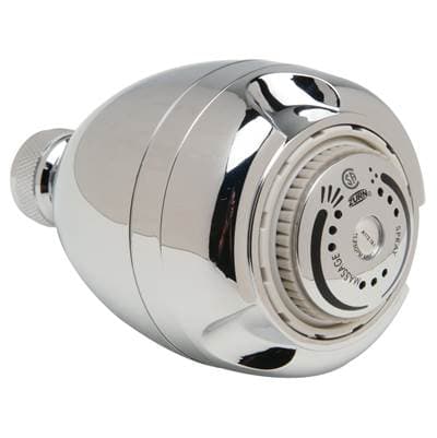 Zurnindustries (MK) (P) ABS CP Shower Head, 2.5 GPM Max (7000-85e) - Chrome Plated
