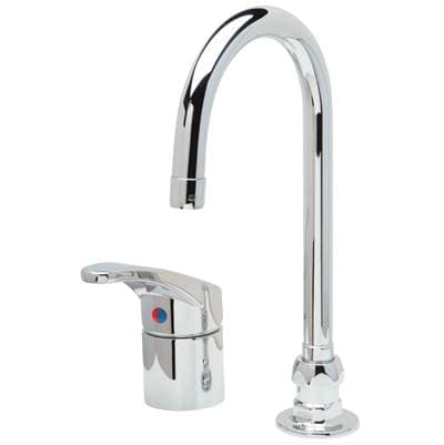 Zurnindustries Faucet (xl), Single Control WITH Remote Body, 'B' Spout - Polished Chrome