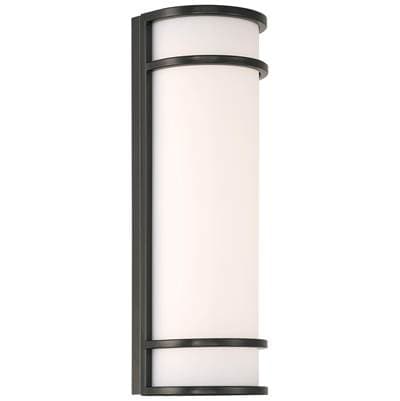 Dual Voltage Emergency Battery Backup Outdoor LED Wall Mount