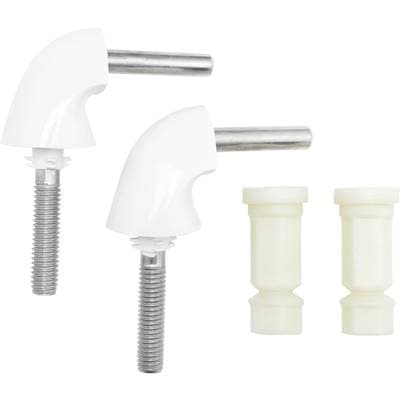 1955CT Replacement Hinge Set in White