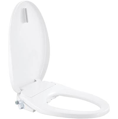 HV2000E Bemis Haven 2000 Elongated Plastic Electric Bidet Seat in White Featuring Stay-Tite Seat Fastening System by Bemis