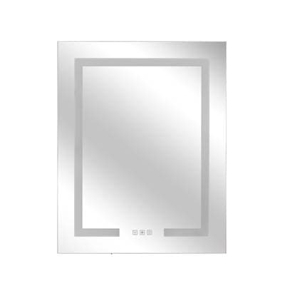 24'' X 30'' Front/Inside Lit Led Mirror Medicine Cabinet, Night Light, 3000-5000K, In White