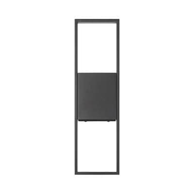 Contact 21'' Led Outdoor Wall Lantern In Textured Black