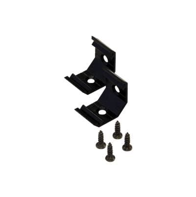 Eco-Lightbar LED - 45° Mount Clips - 2 Pack - Black