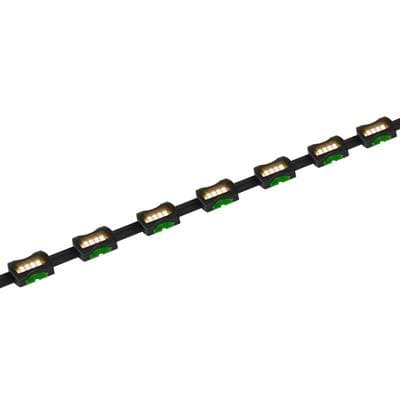 Eco-Invizilite LED - Cove Lighting - 3in LED Socket Spacing - 1ft - 2700K - Black