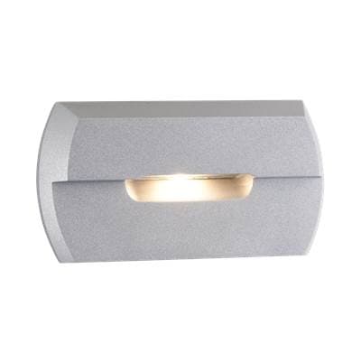 Notch - LED Step Light - 2700K - Silver Metallic
