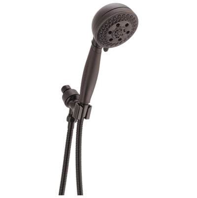 Universal Showering Components H2OKinetic5-Setting Shower Mount Hand Shower