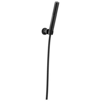Universal Showering Components 2-Setting Hand Shower with ProClean Spray - Wall Mount Matte Black