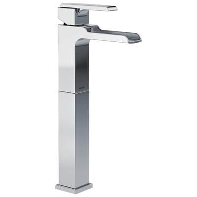 Ara Single Handle Vessel Channel Bathroom Faucet
