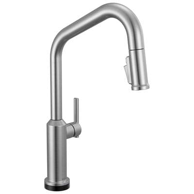 Cordova Touch2O Technology Kitchen Faucet with Touchless Technology Lumicoat Arctic Stainless
