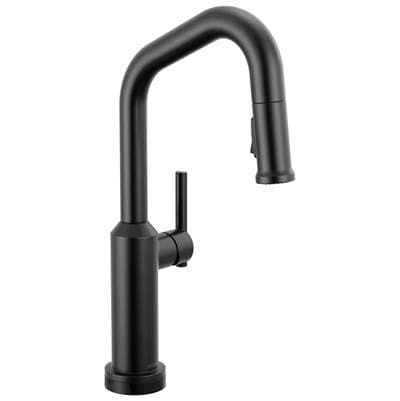 Cordova Touch2O Bar / Prep Faucet with Touchless Technology Matte Black by Delta Faucet