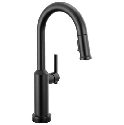 Cordova Touch2O Bar / Prep Faucet with Touchless Technology Matte Black by Delta Faucet