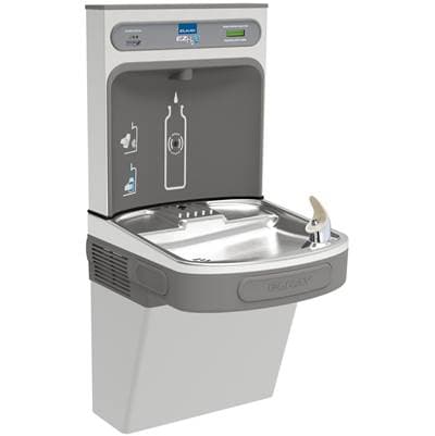 ezH2O  Bottle Filling Station with Single ADA Cooler Filtered Non-Refrigerated Stainless 220V