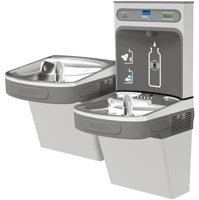 Elkay bottle Filling Station w/Bi-Level ADA Cooler Filtered 8 GPH SS 220V