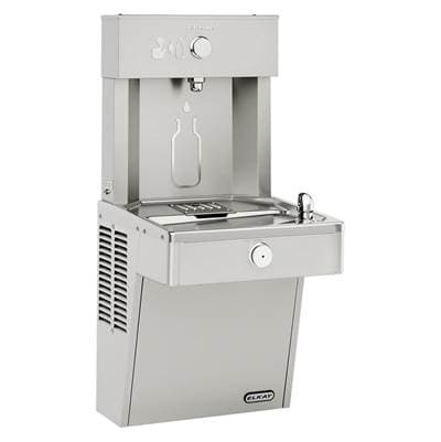 ezH2O  Vandal-Resistant Bottle Filling Station & Single Fountain Filtered Non-Refrigerated Stainless