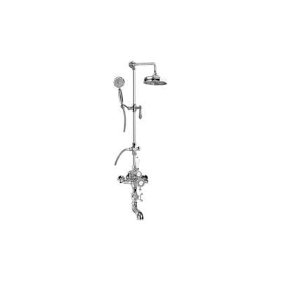 Traditional Exposed Thermostatic Tub and Shower System - w/Metal Handshower Handle by Graff