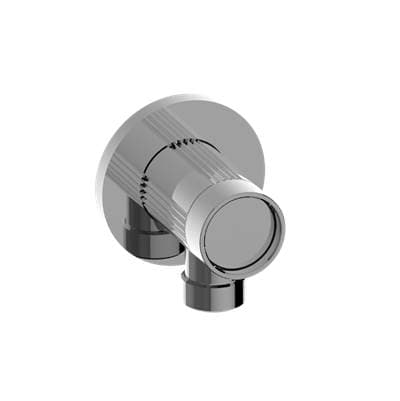 Contemporary Wall Supply Elbow Fluted Knurled