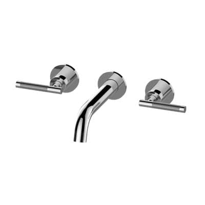 Harley Three-Hole Wall-Mounted Tub Filler with 7-3/16'' spout