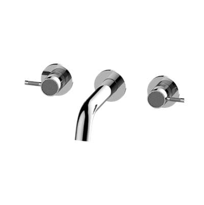 Cameo Three-Hole Wall-Mounted Tub Filler with 7-3/16'' spout by Graff